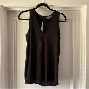 ASTR black tank blouse